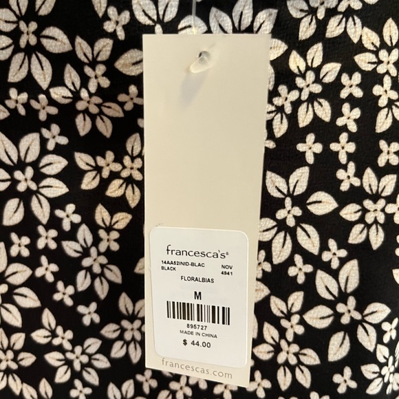 Black and white midi skirt from Francesca’s, NWT!! - Picture 3 of 3